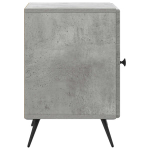 Κομοδίνο 2 pcs Γκρι Σκυροδέματος 43 x 34,5 x 50 εκ - Pakobazaar
