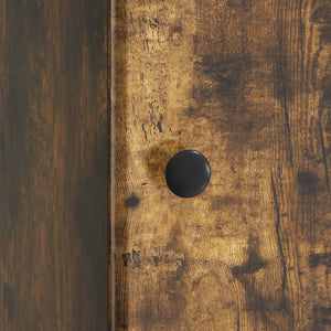 Κομοδίνο Καπνισμένο Ξύλο Δρυός 43 x 34,5 x 50 εκ - Pakobazaar
