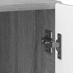 Κομοδίνο Γκρι Sonoma 43 x 34,5 x 50 εκ Επεξεργασμένο Ξύλο - Pakobazaar
