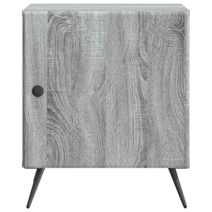 Κομοδίνο Γκρι Sonoma 43 x 34,5 x 50 εκ Επεξεργασμένο Ξύλο - Pakobazaar