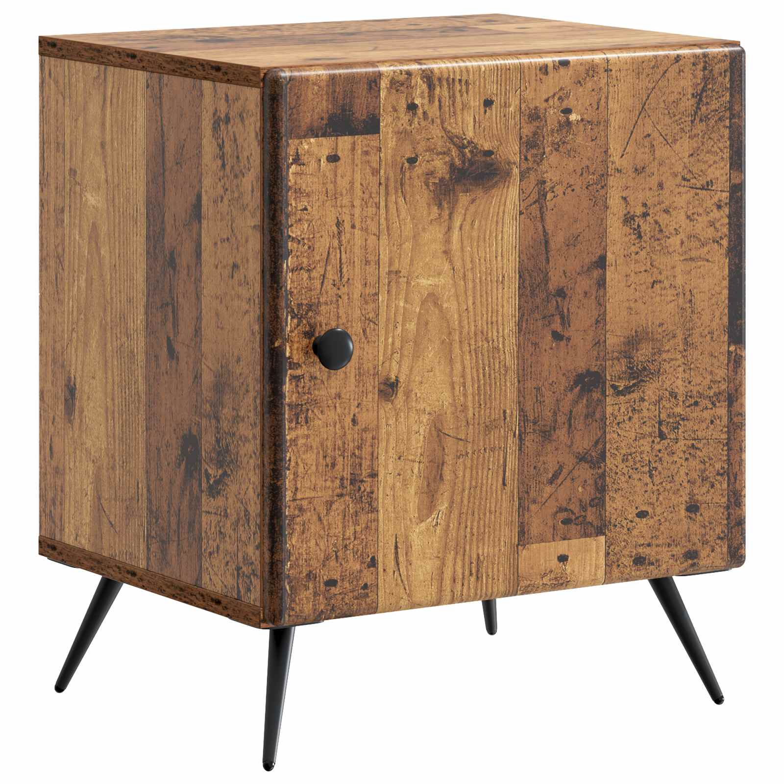 Κομοδίνο 2 pcs Παλαιωμένο ξύλο 43 x 34,5 x 50 εκ - Pakobazaar