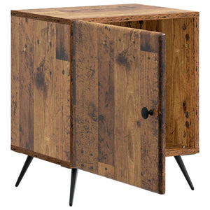 Κομοδίνο 2 pcs Παλαιωμένο ξύλο 43 x 34,5 x 50 εκ - Pakobazaar
