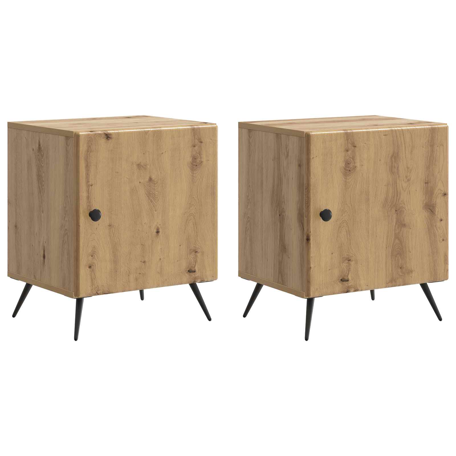 Κομοδίνο 2 pcs Artisan Δρυς 43 x 34,5 x 50 εκ - Pakobazaar