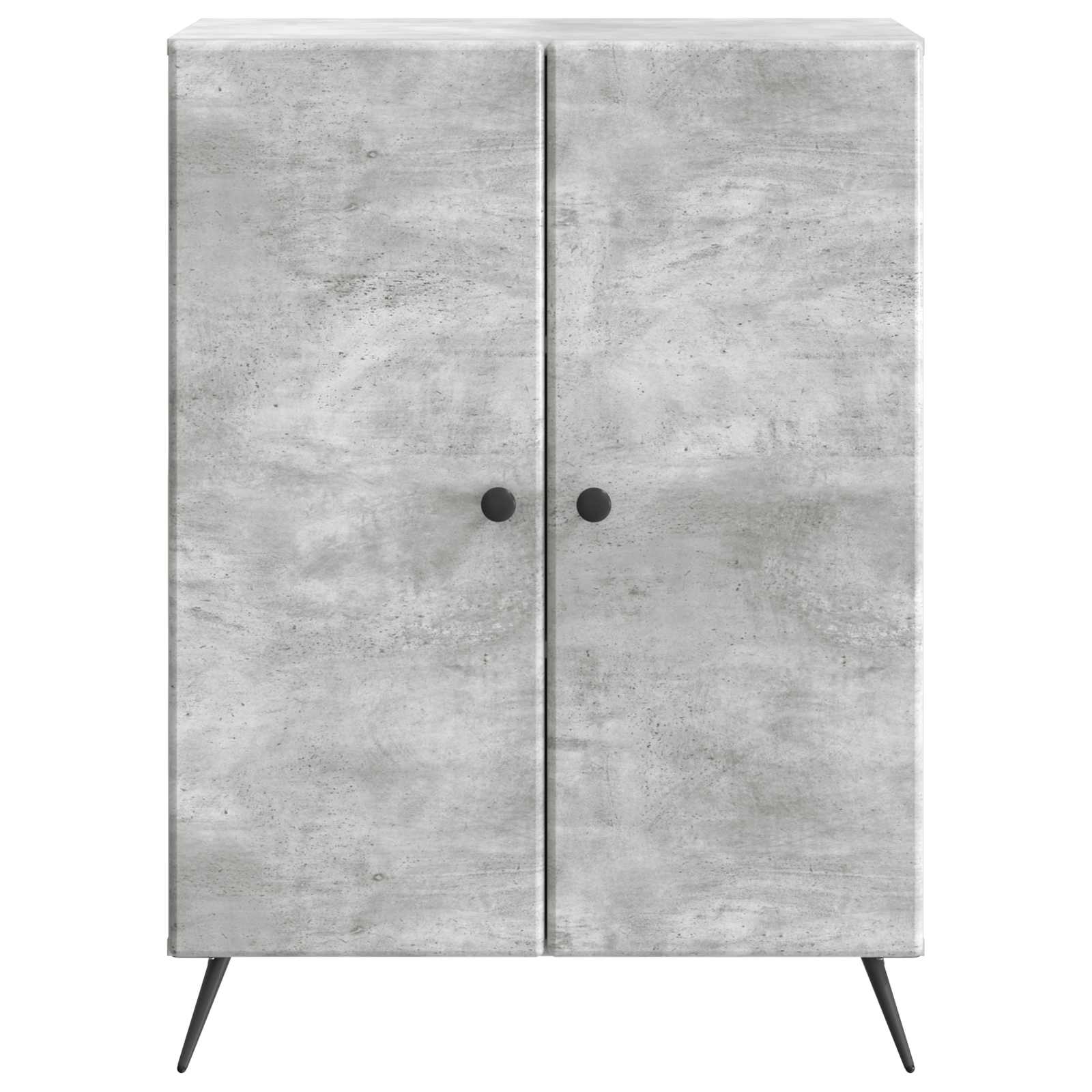 Πλαϊνό γραφείο Γκρι Σκυροδέματος 66 x 34,5 x 90 εκ - Pakobazaar