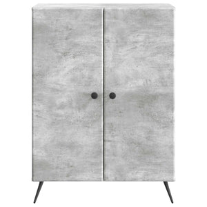 Πλαϊνό γραφείο Γκρι Σκυροδέματος 66 x 34,5 x 90 εκ - Pakobazaar