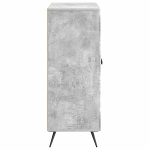 Πλαϊνό γραφείο Γκρι Σκυροδέματος 66 x 34,5 x 90 εκ - Pakobazaar
