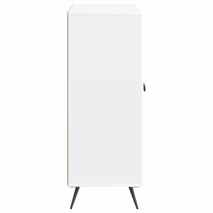 Πλαϊνό γραφείο Γυαλιστερό Λευκό 66 x 34,5 x 90 εκ - Pakobazaar