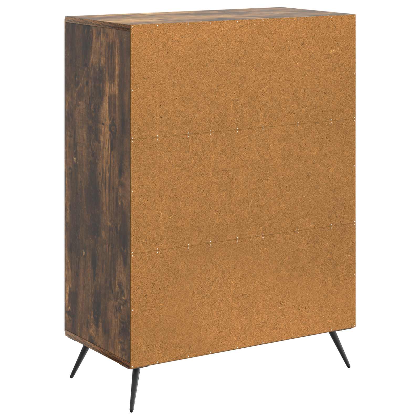 Πλαϊνό γραφείο Καπνισμένο Ξύλο Δρυός 66 x 34,5 x 90 εκ - Pakobazaar