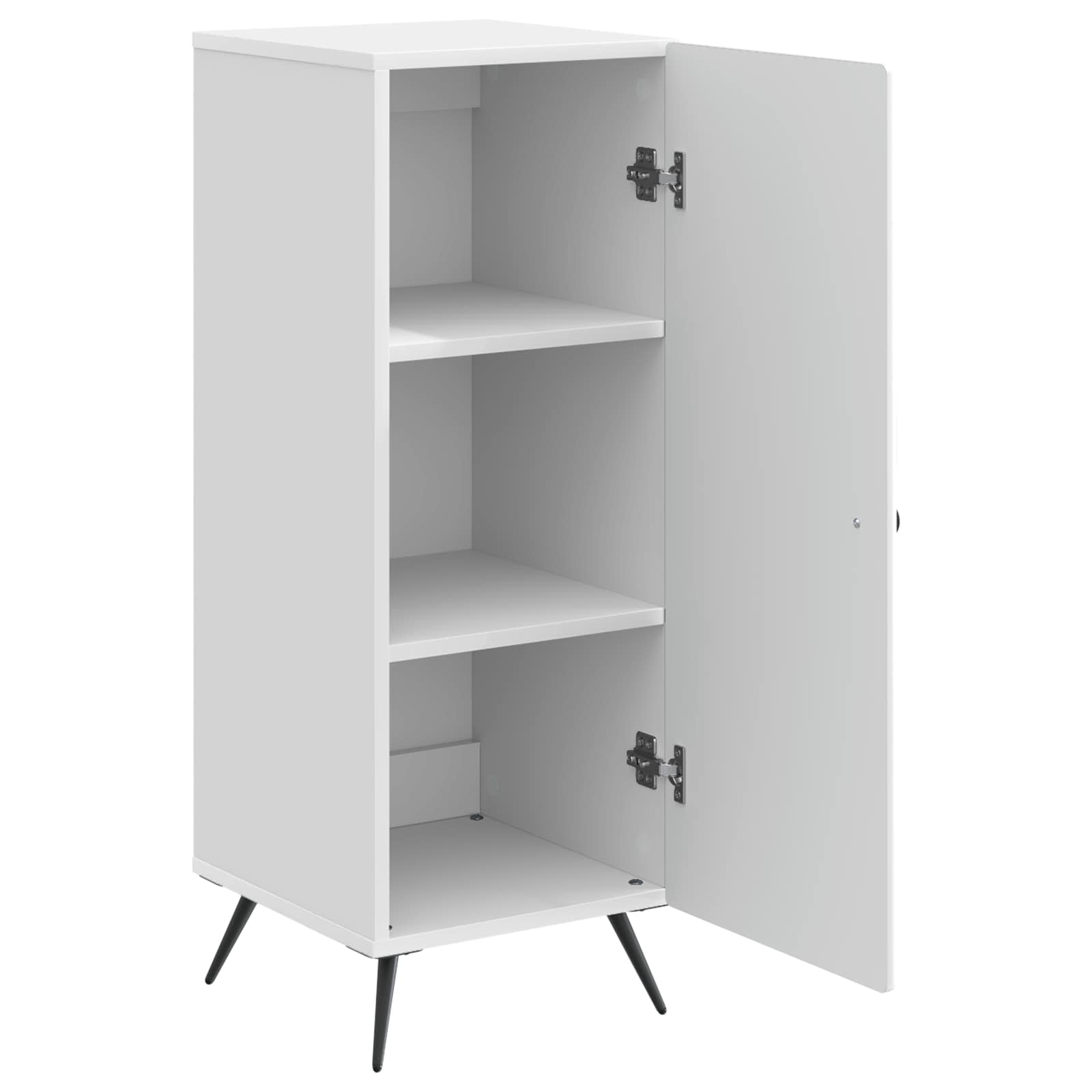 Πλαϊνό γραφείο Γυαλιστερό Λευκό 33 x 34,5 x 90 εκ - Pakobazaar