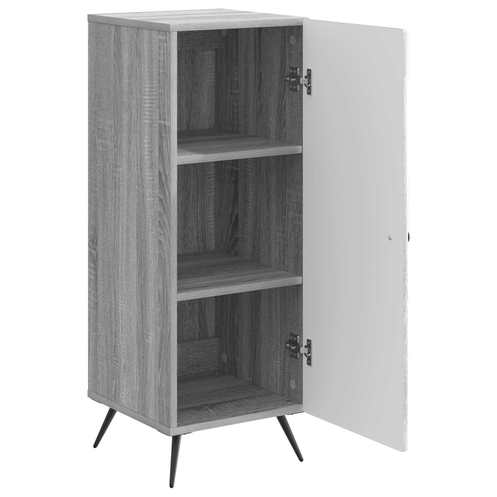 Πλαϊνό γραφείο Γκρι Sonoma 33 x 34,5 x 90 εκ Επεξεργασμένο Ξύλο - Pakobazaar