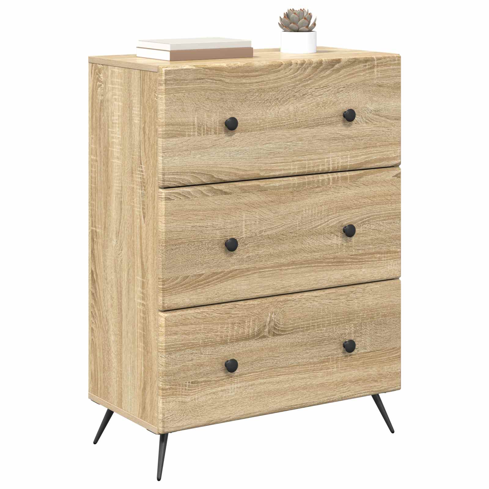 Ντουλάπι με Συρτάρια Sonoma Δρυς 66 x 34,5 x 90 εκ - Pakobazaar