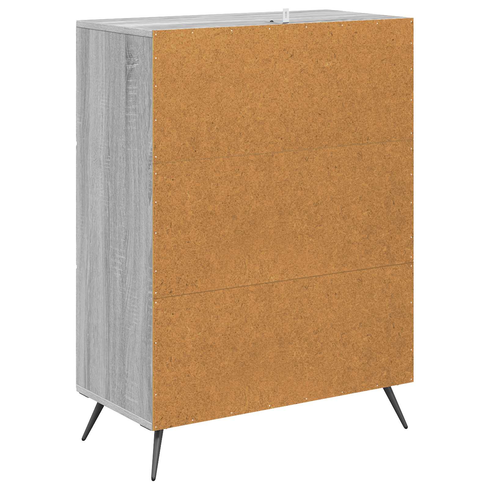 Ντουλάπι με Συρτάρια Γκρι Sonoma 66 x 34,5 x 90 εκ - Pakobazaar