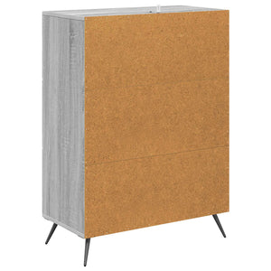 Ντουλάπι με Συρτάρια Γκρι Sonoma 66 x 34,5 x 90 εκ - Pakobazaar