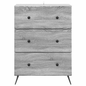 Ντουλάπι με Συρτάρια Γκρι Sonoma 66 x 34,5 x 90 εκ - Pakobazaar