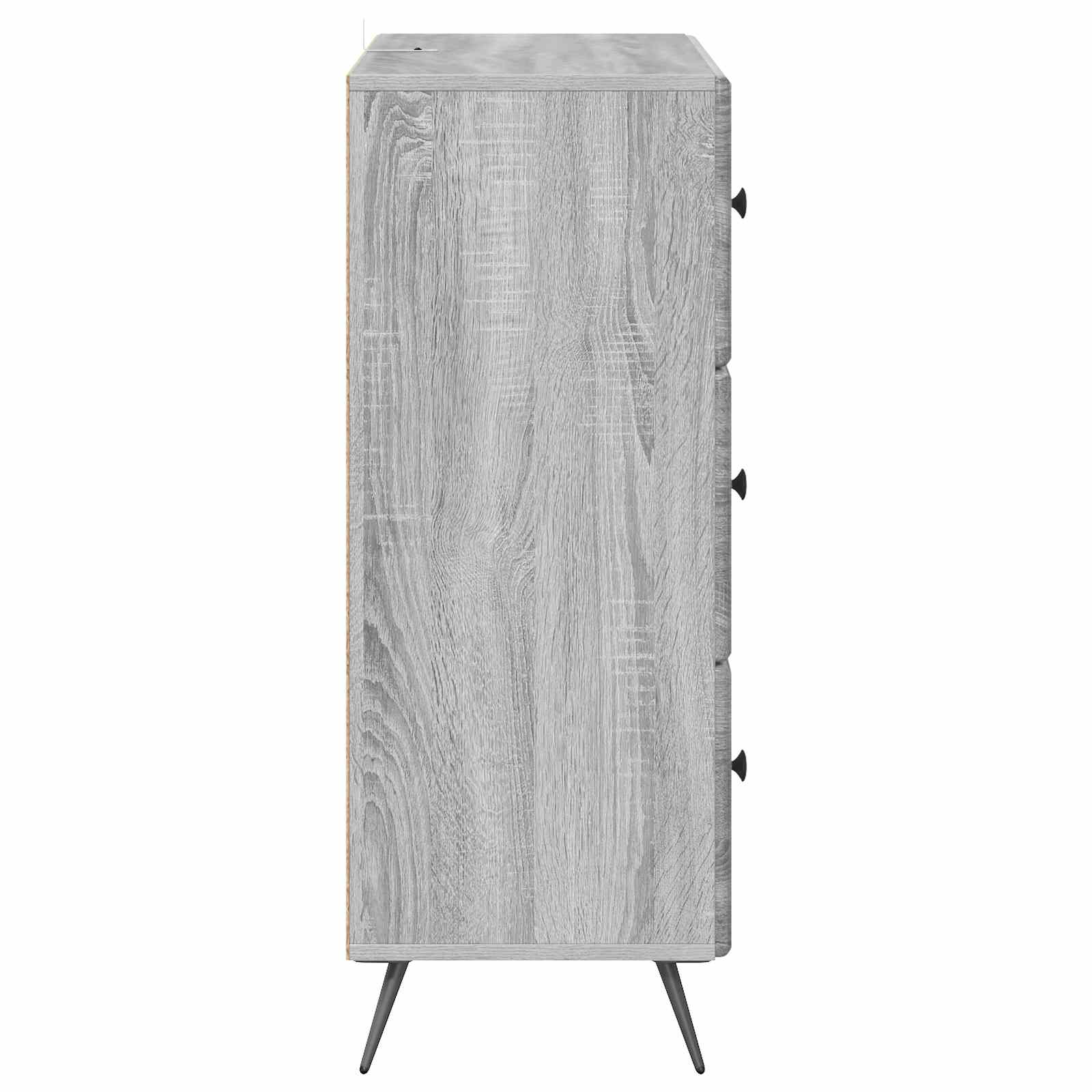 Ντουλάπι με Συρτάρια Γκρι Sonoma 66 x 34,5 x 90 εκ - Pakobazaar