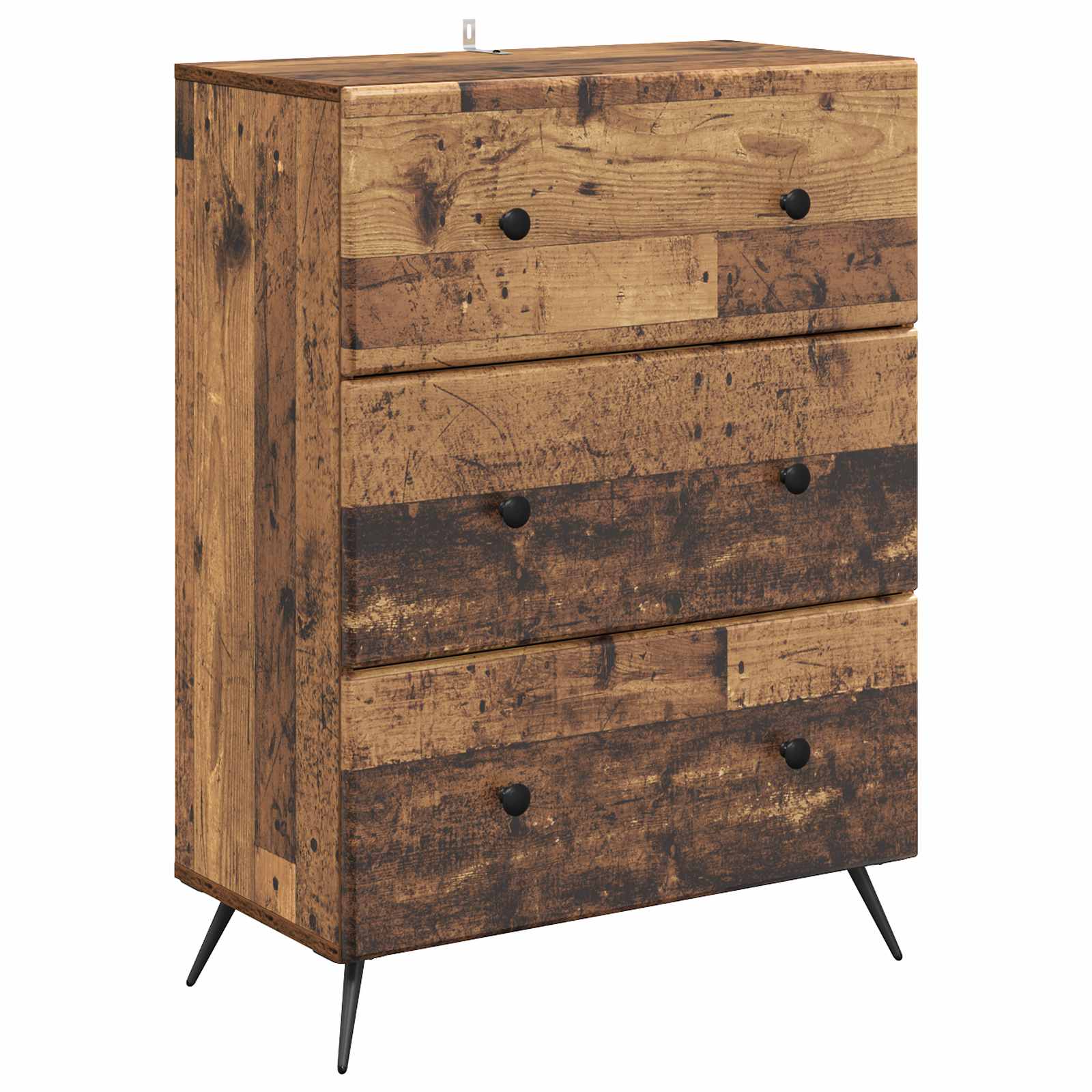 Ντουλάπι με Συρτάρια Παλαιωμένο ξύλο 66 x 34,5 x 90 εκ - Pakobazaar