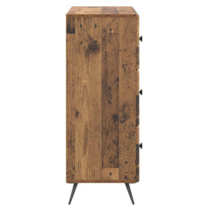 Ντουλάπι με Συρτάρια Παλαιωμένο ξύλο 66 x 34,5 x 90 εκ - Pakobazaar