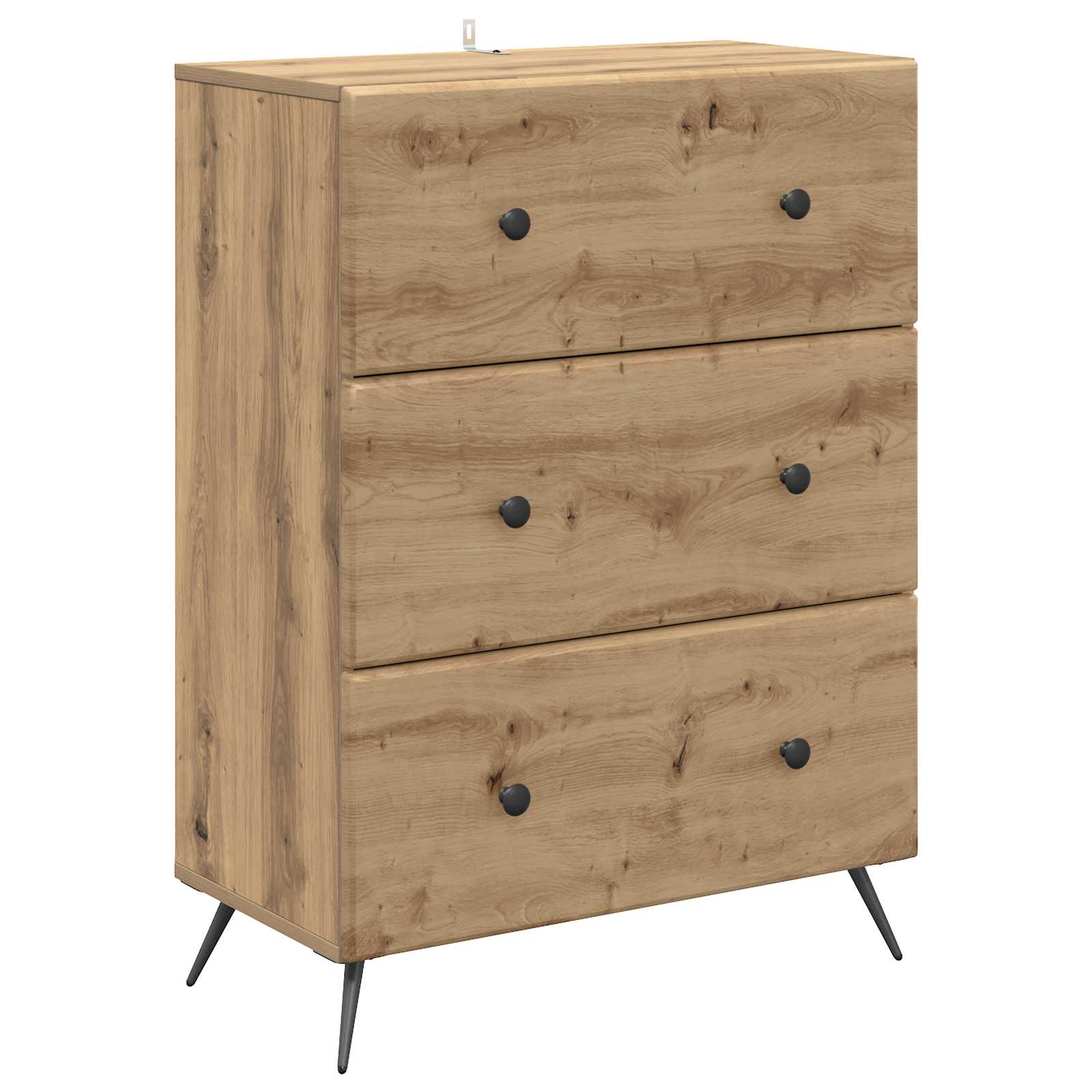 Ντουλάπι με Συρτάρια Artisan Δρυς 66 x 34,5 x 90 εκ - Pakobazaar