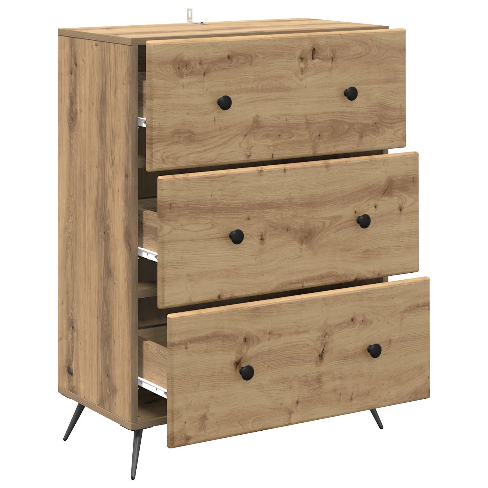 Ντουλάπι με Συρτάρια Artisan Δρυς 66 x 34,5 x 90 εκ - Pakobazaar