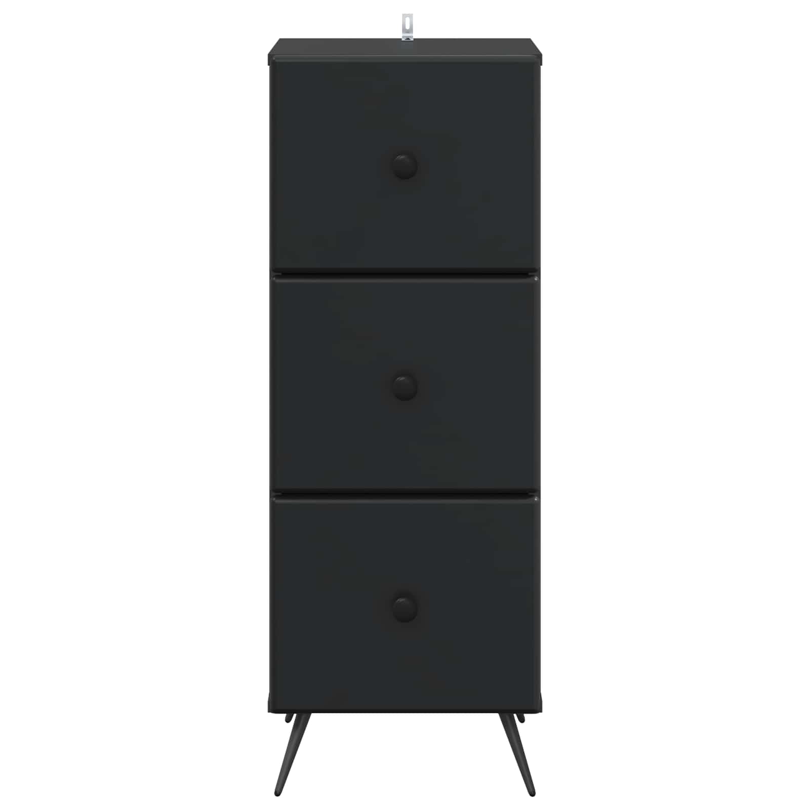 Ντουλάπι με Συρτάρια Μαύρο 33 x 34,5 x 90 εκ Επεξεργασμένο Ξύλο - Pakobazaar