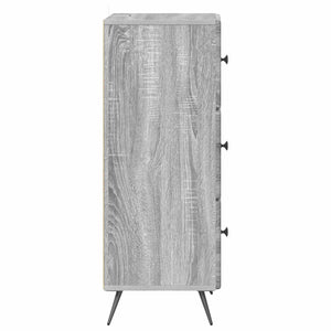 Ντουλάπι με Συρτάρια Γκρι Sonoma 33 x 34,5 x 90 εκ - Pakobazaar