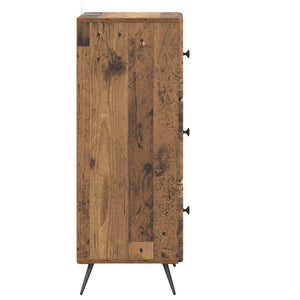 Ντουλάπι με Συρτάρια Παλαιωμένο ξύλο 33 x 34,5 x 90 εκ - Pakobazaar