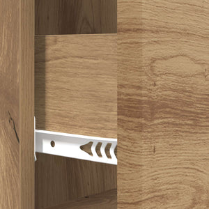 Ντουλάπι με Συρτάρια Artisan Δρυς 33 x 34,5 x 90 εκ - Pakobazaar