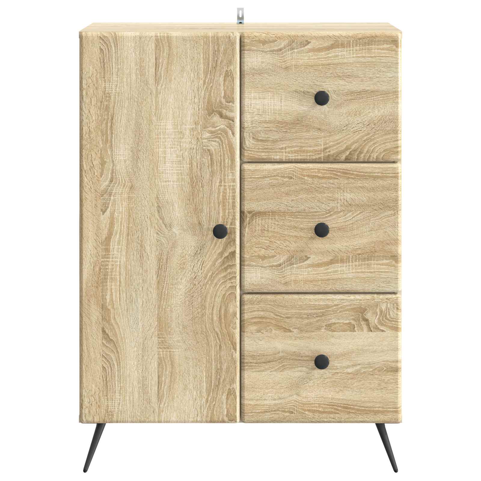 Πλαϊνό γραφείο Sonoma Δρυς 66 x 34,5 x 90 εκ Επεξεργασμένο Ξύλο - Pakobazaar