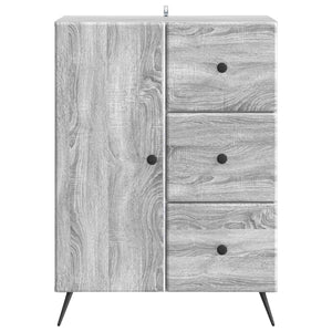 Πλαϊνό γραφείο Γκρι Sonoma 66 x 34,5 x 90 εκ Επεξεργασμένο Ξύλο - Pakobazaar