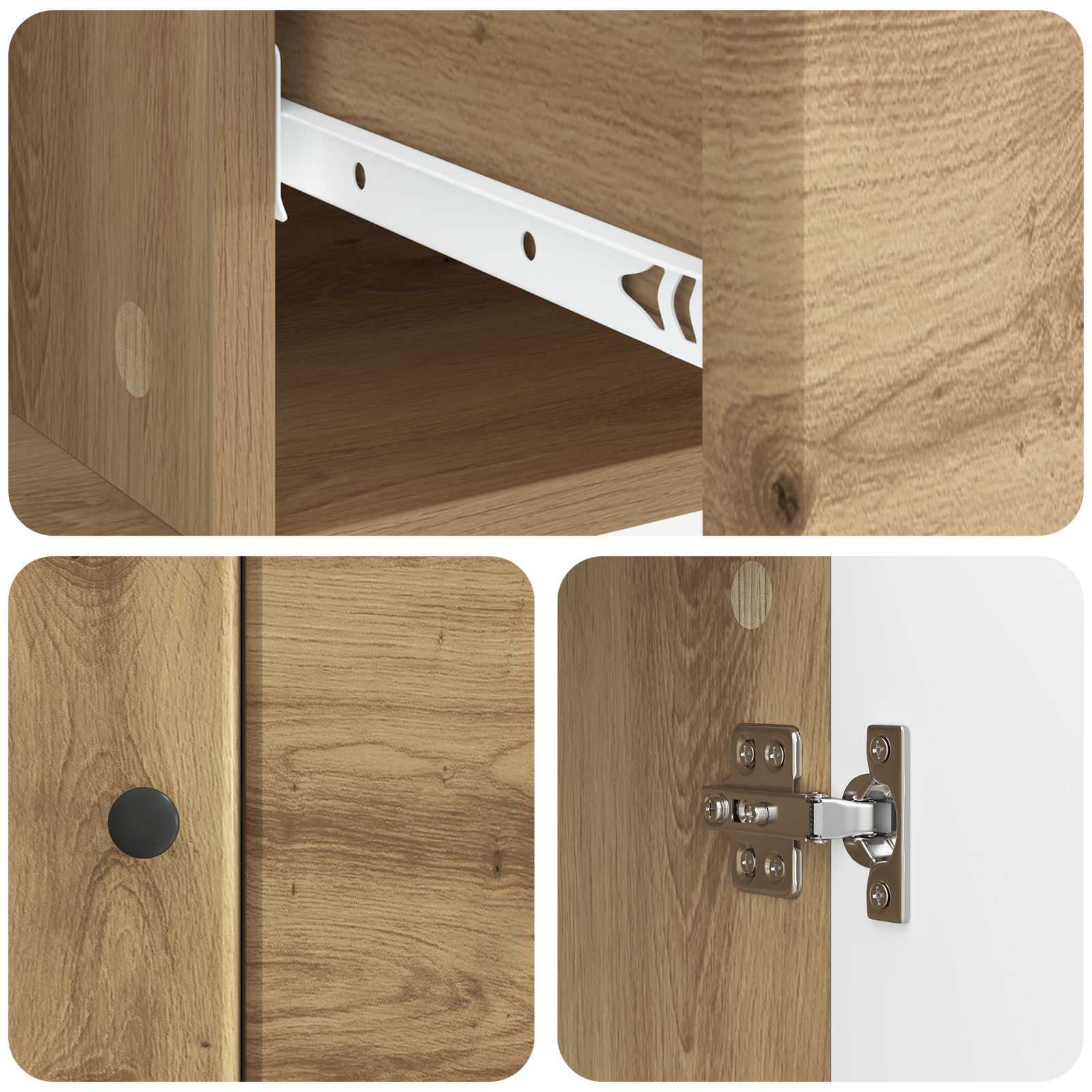 Πλαϊνό γραφείο με συρτάρι Artisan Δρυς 66 x 34,5 x 90 εκ - Pakobazaar