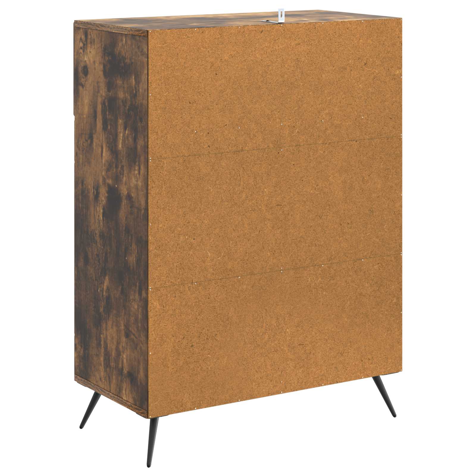 Πλαϊνό γραφείο Καπνισμένο Ξύλο Δρυός 66 x 34,5 x 90 εκ - Pakobazaar
