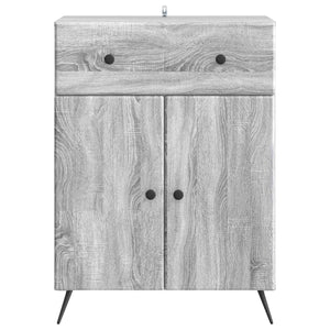Πλαϊνό γραφείο Γκρι Sonoma 66 x 34,5 x 90 εκ Επεξεργασμένο Ξύλο - Pakobazaar