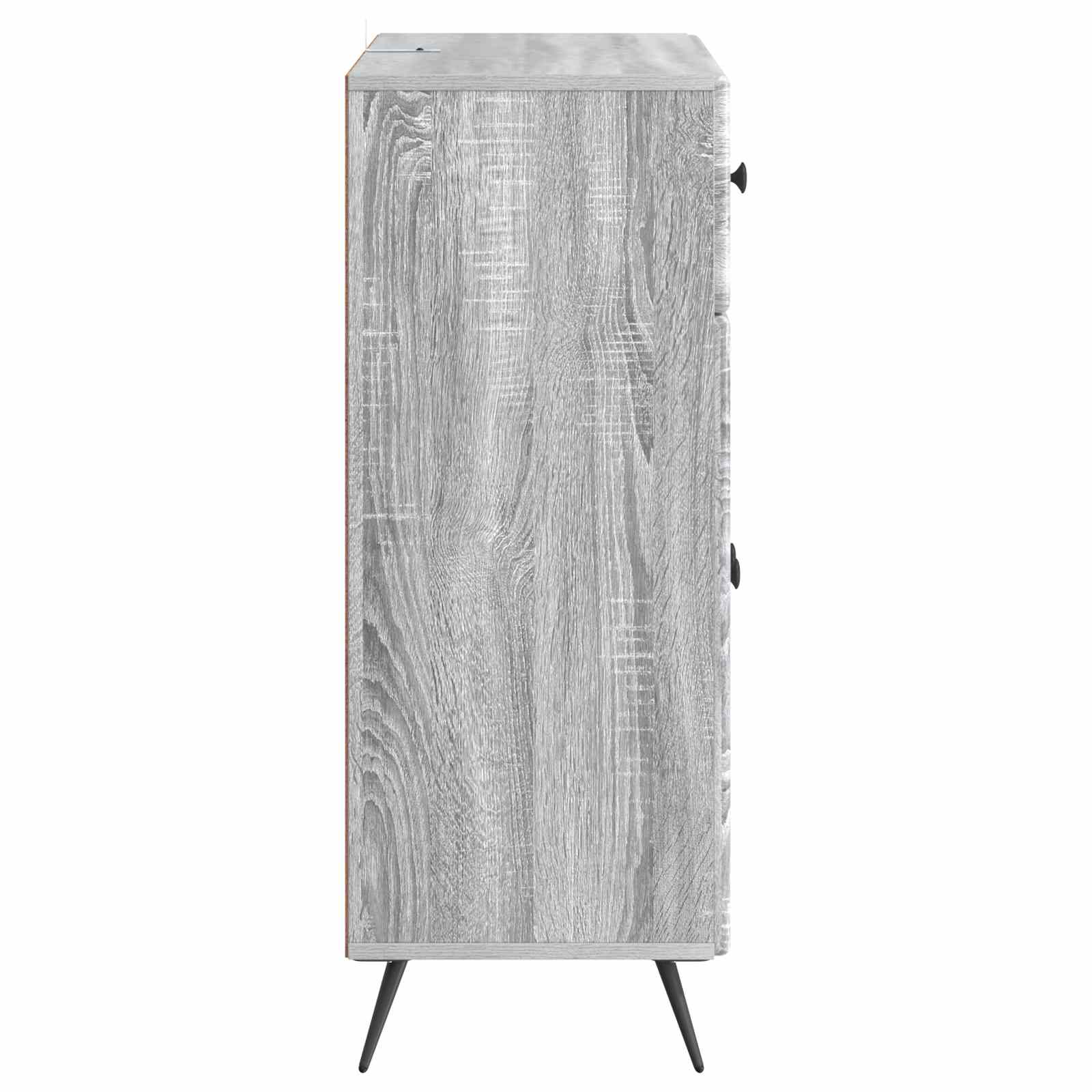 Πλαϊνό γραφείο Γκρι Sonoma 66 x 34,5 x 90 εκ Επεξεργασμένο Ξύλο - Pakobazaar