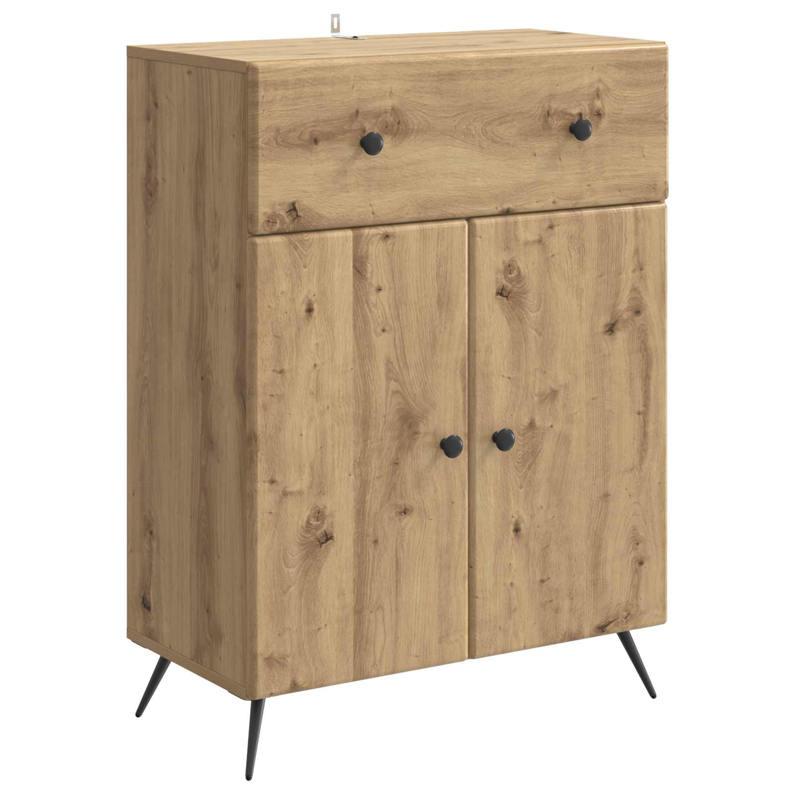 Πλαϊνό γραφείο με συρτάρι Artisan Δρυς 66 x 34,5 x 90 εκ - Pakobazaar