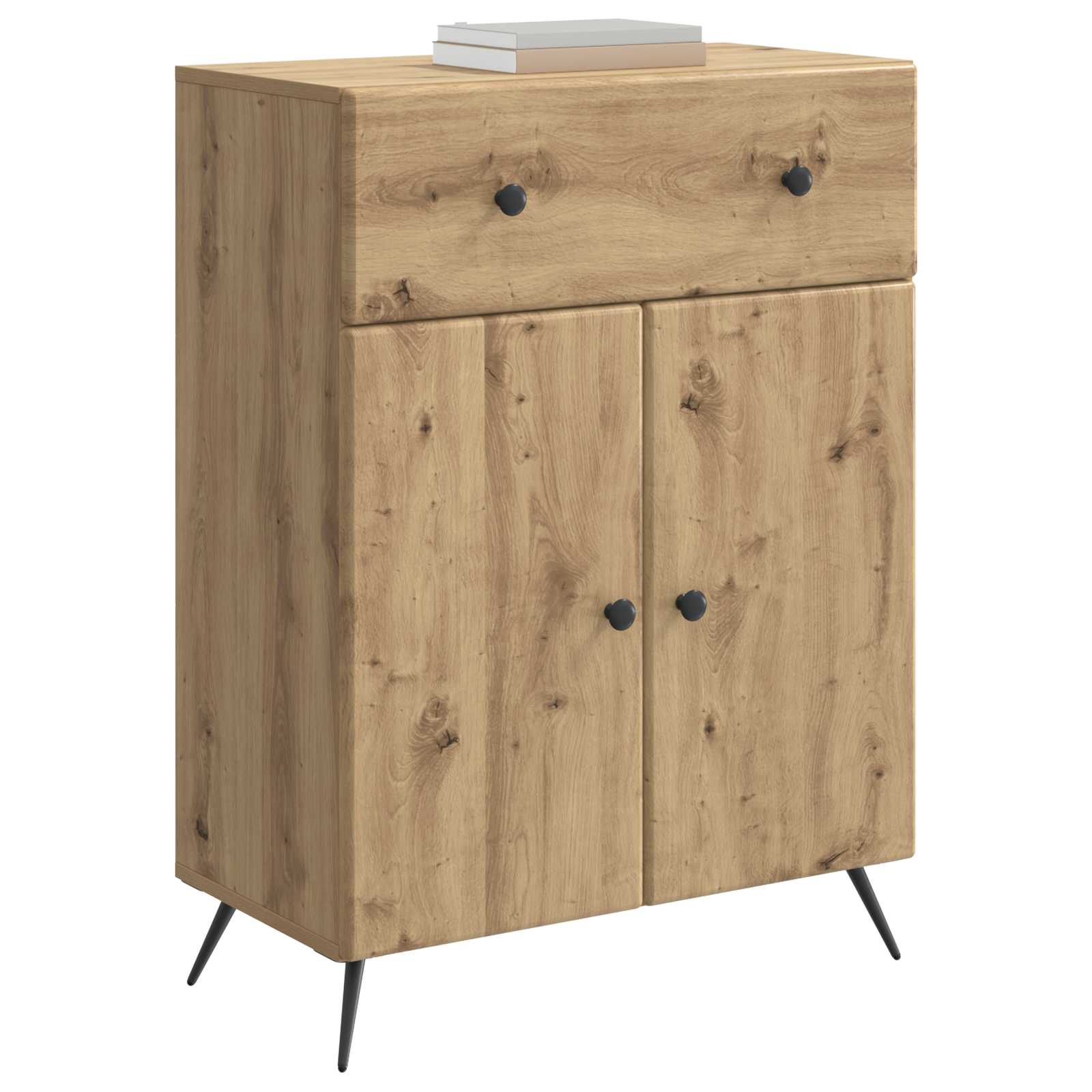 Πλαϊνό γραφείο με συρτάρι Artisan Δρυς 66 x 34,5 x 90 εκ - Pakobazaar