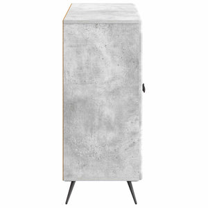 Πλαϊνό γραφείο Γκρι Σκυροδέματος 89 x 34,5 x 80 εκ - Pakobazaar