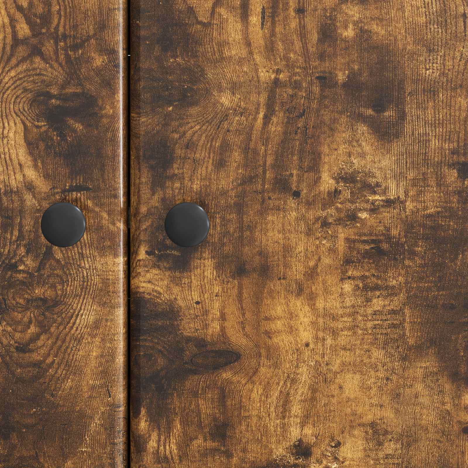 Πλαϊνό γραφείο Καπνισμένο Ξύλο Δρυός 89 x 34,5 x 80 εκ - Pakobazaar