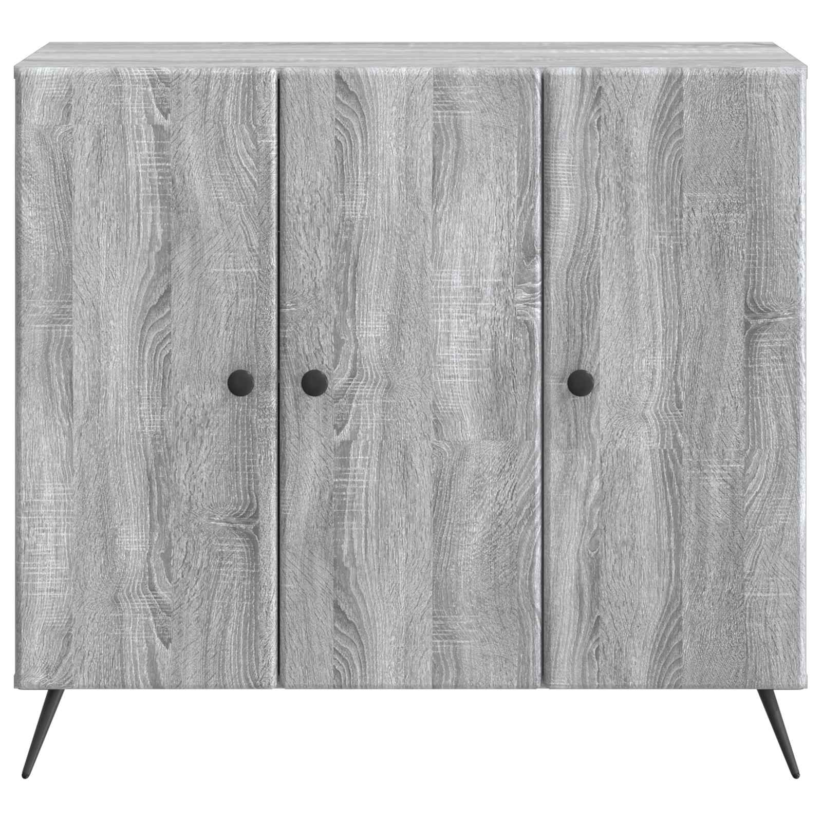 Πλαϊνό γραφείο Γκρι Sonoma 89 x 34,5 x 80 εκ Επεξεργασμένο Ξύλο - Pakobazaar