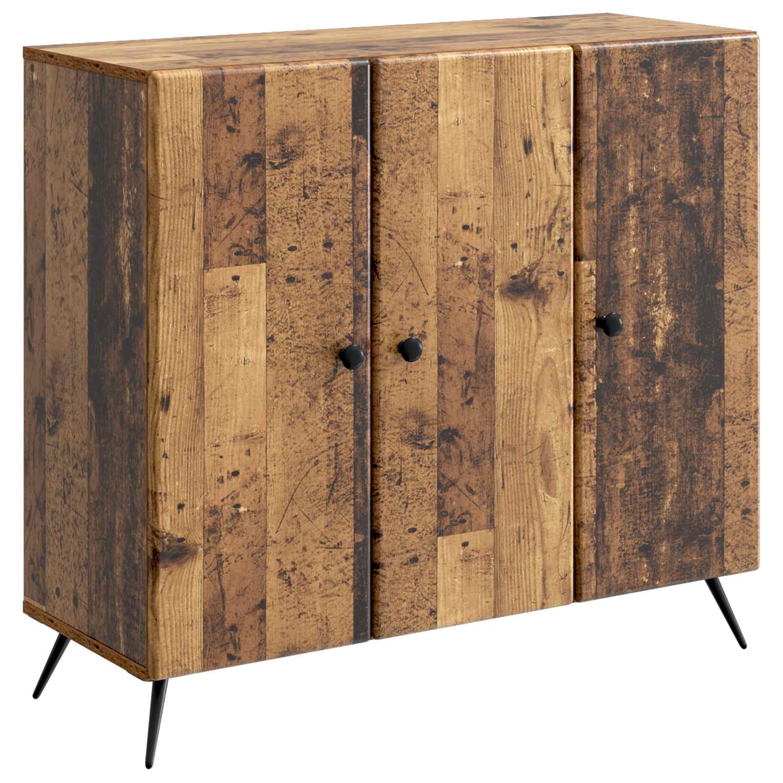 Πλαϊνό γραφείο Παλαιωμένο ξύλο 89 x 34,5 x 80 εκ - Pakobazaar