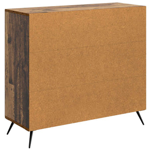Πλαϊνό γραφείο Παλαιωμένο ξύλο 89 x 34,5 x 80 εκ - Pakobazaar