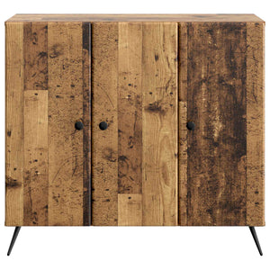 Πλαϊνό γραφείο Παλαιωμένο ξύλο 89 x 34,5 x 80 εκ - Pakobazaar