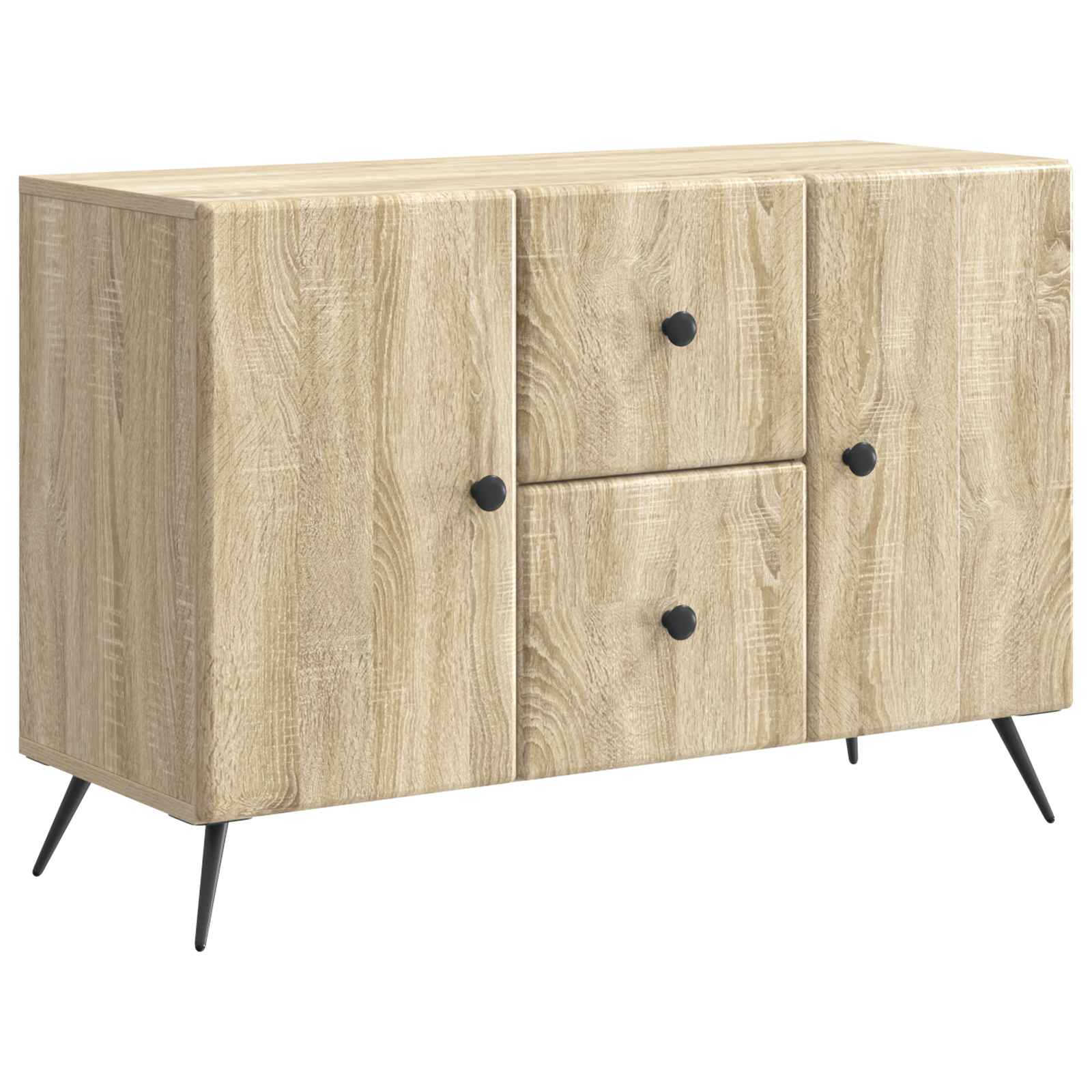 Πλαϊνό γραφείο με συρτάρι Sonoma Δρυς 89 x 34,5 x 60 εκ. - Pakobazaar