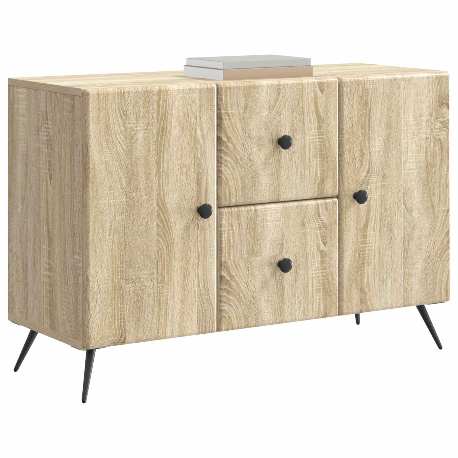 Πλαϊνό γραφείο με συρτάρι Sonoma Δρυς 89 x 34,5 x 60 εκ. - Pakobazaar