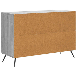Πλαϊνό γραφείο με συρτάρι Γκρι Sonoma 89 x 34,5 x 60 εκ. - Pakobazaar