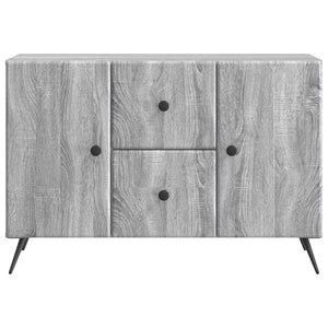 Πλαϊνό γραφείο με συρτάρι Γκρι Sonoma 89 x 34,5 x 60 εκ. - Pakobazaar