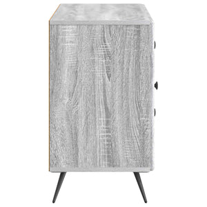 Πλαϊνό γραφείο με συρτάρι Γκρι Sonoma 89 x 34,5 x 60 εκ. - Pakobazaar