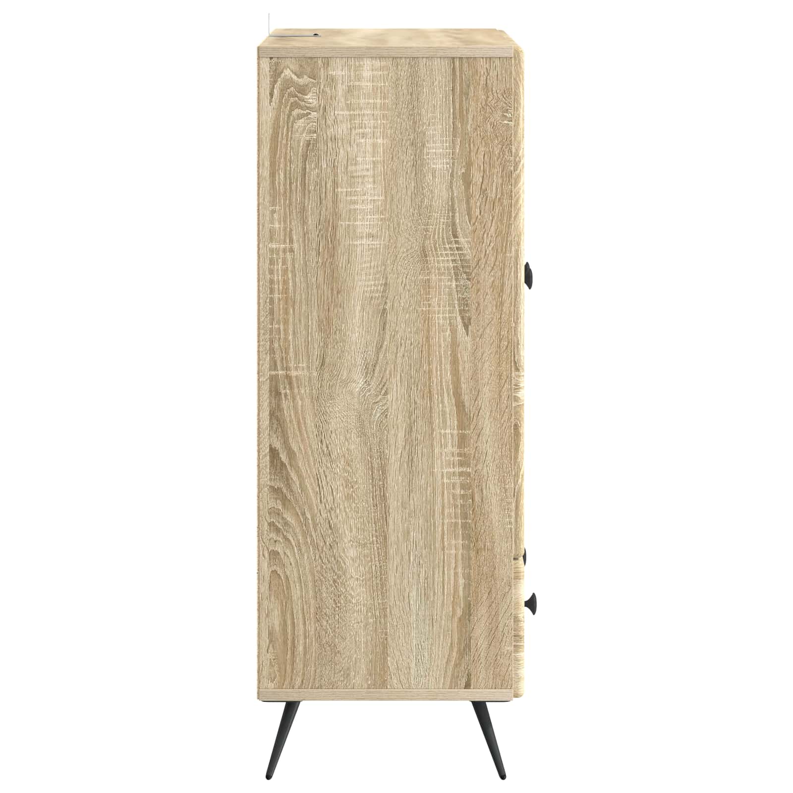 Πλαϊνό γραφείο με συρτάρι Sonoma Δρυς 66 x 34,5 x 95 εκ. - Pakobazaar
