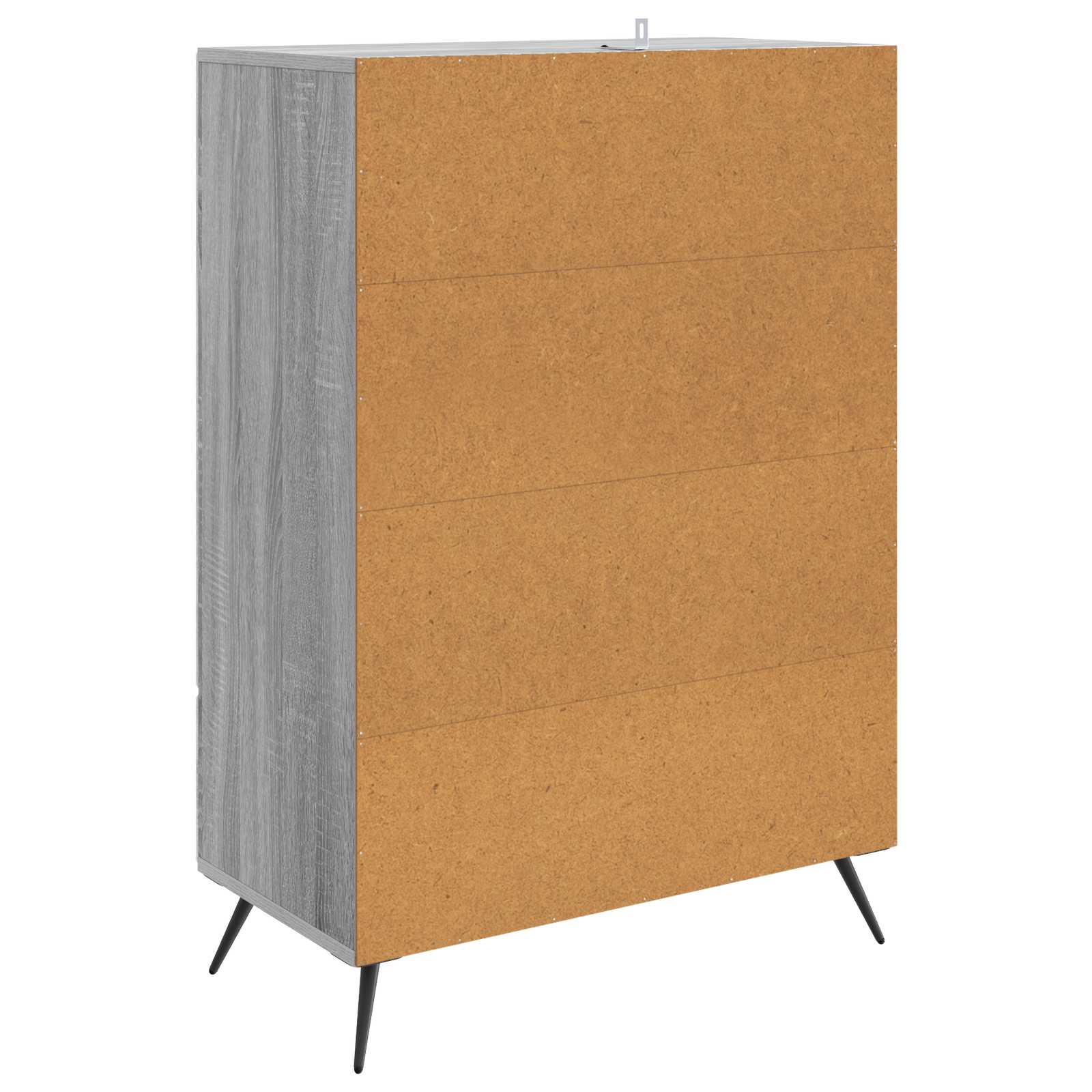 Πλαϊνό γραφείο με συρτάρι Γκρι Sonoma 66 x 34,5 x 95 εκ. - Pakobazaar