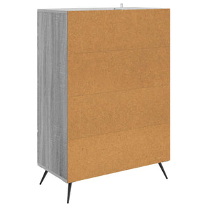Πλαϊνό γραφείο με συρτάρι Γκρι Sonoma 66 x 34,5 x 95 εκ. - Pakobazaar