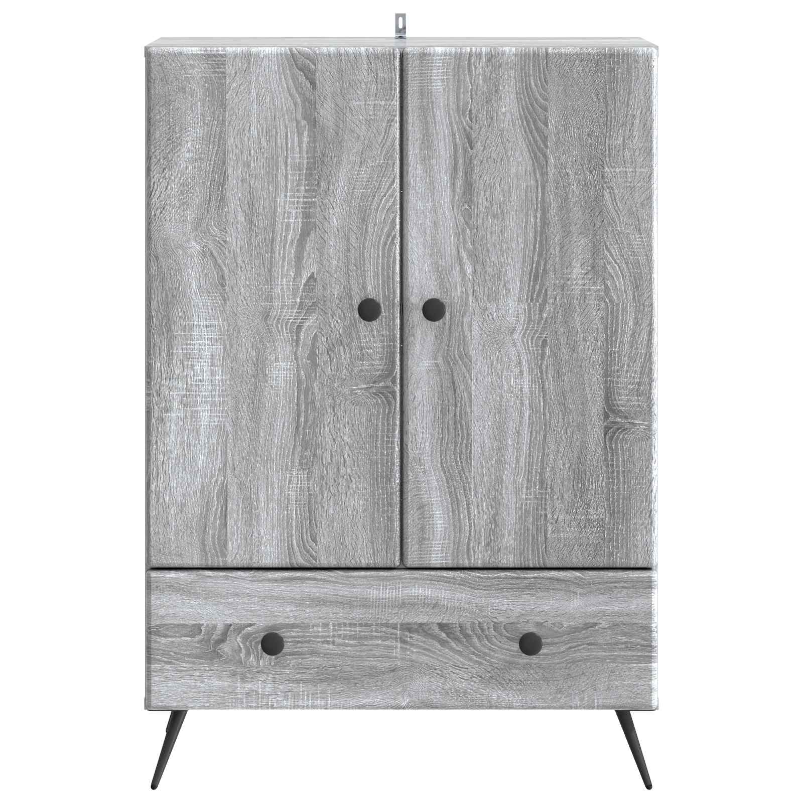 Πλαϊνό γραφείο με συρτάρι Γκρι Sonoma 66 x 34,5 x 95 εκ. - Pakobazaar